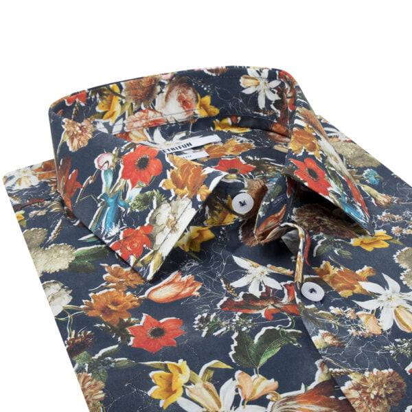 KUKKAKUVIOLLINEN PRINTTIPAITA 4139-45 - Image 3