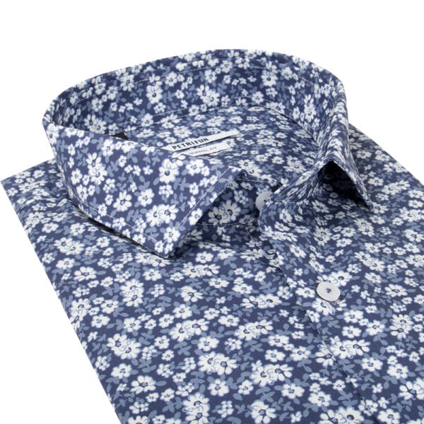 KUKKAKUVIOLLINEN PRINTTIPAITA 4218-45 - Image 3