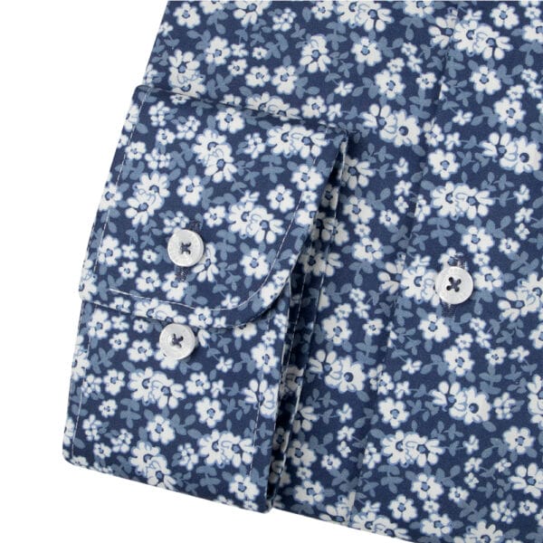 KUKKAKUVIOLLINEN PRINTTIPAITA 4218-45 - Image 4