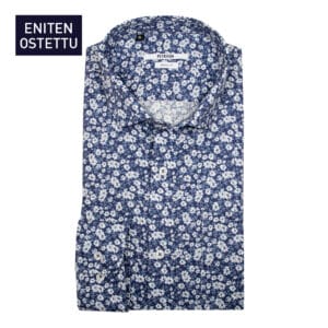 KUKKAKUVIOLLINEN PRINTTIKAULUSPAITA