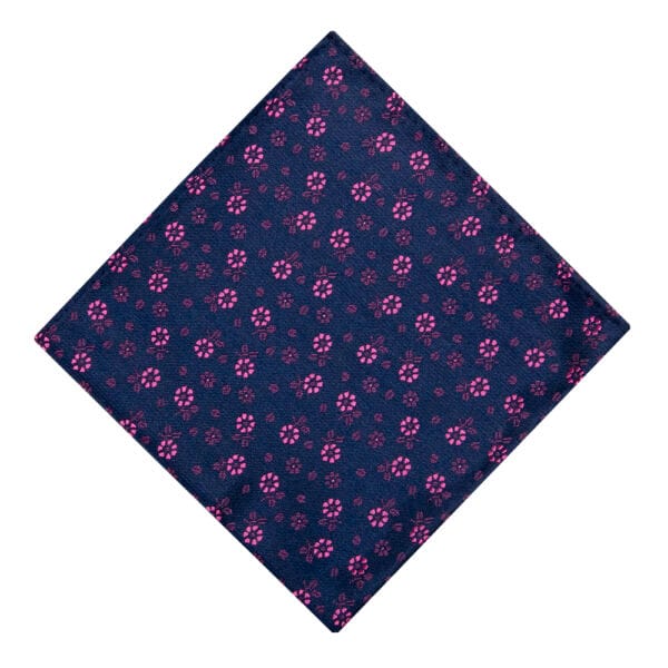 SINI-PINKKI KUKKAKUVIOLLINEN TASKULIINA 9705-55
