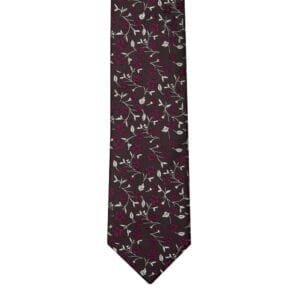 VIININPUNAINEN KUVIOLLINEN SOLMIO 9713-57