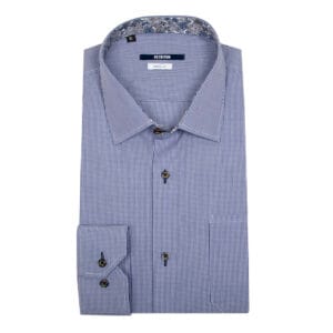 SININEN PIKKURUUDULLINEN KAULUSPAITA