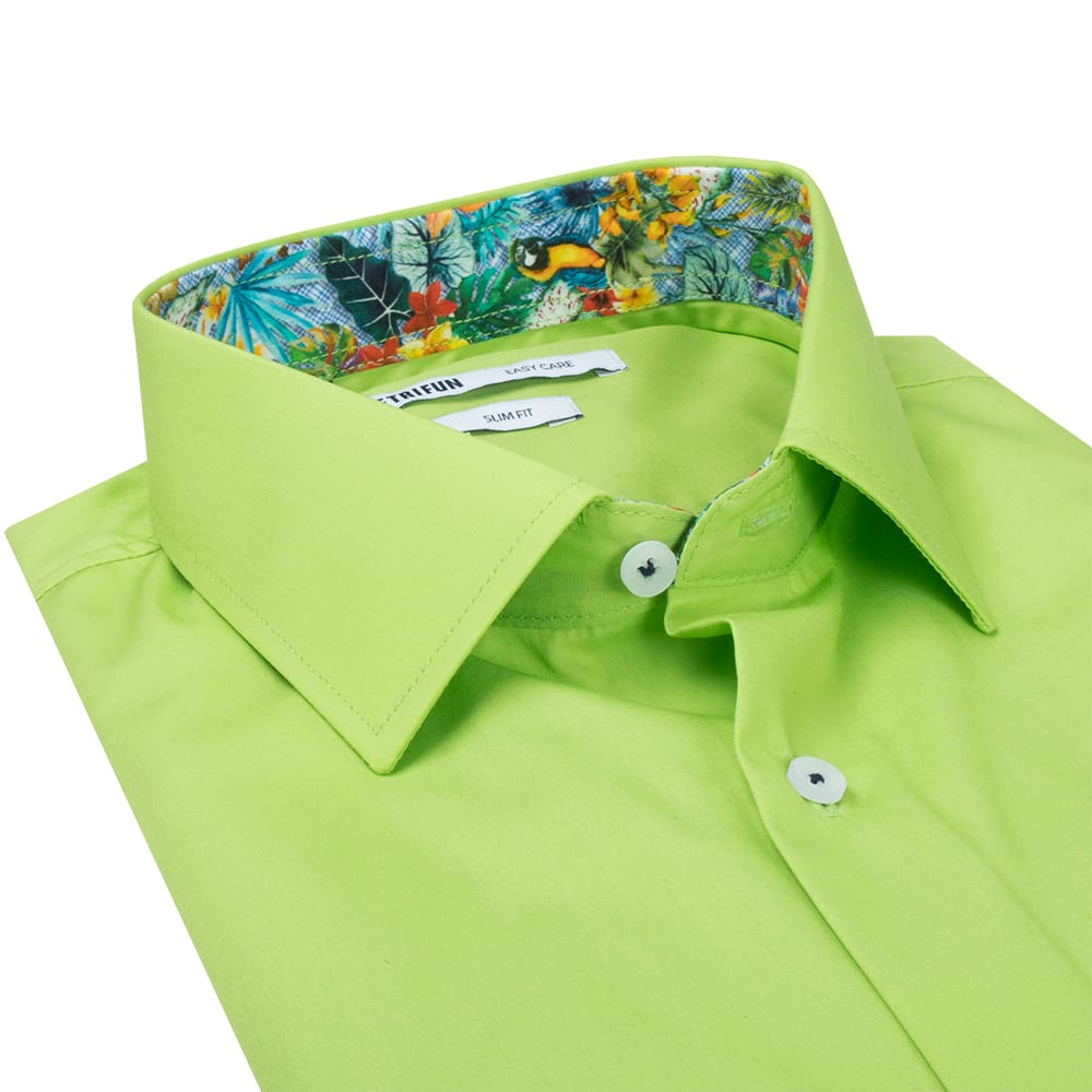 LIMENVIHREÄ KAULUSPAITA - Image 3