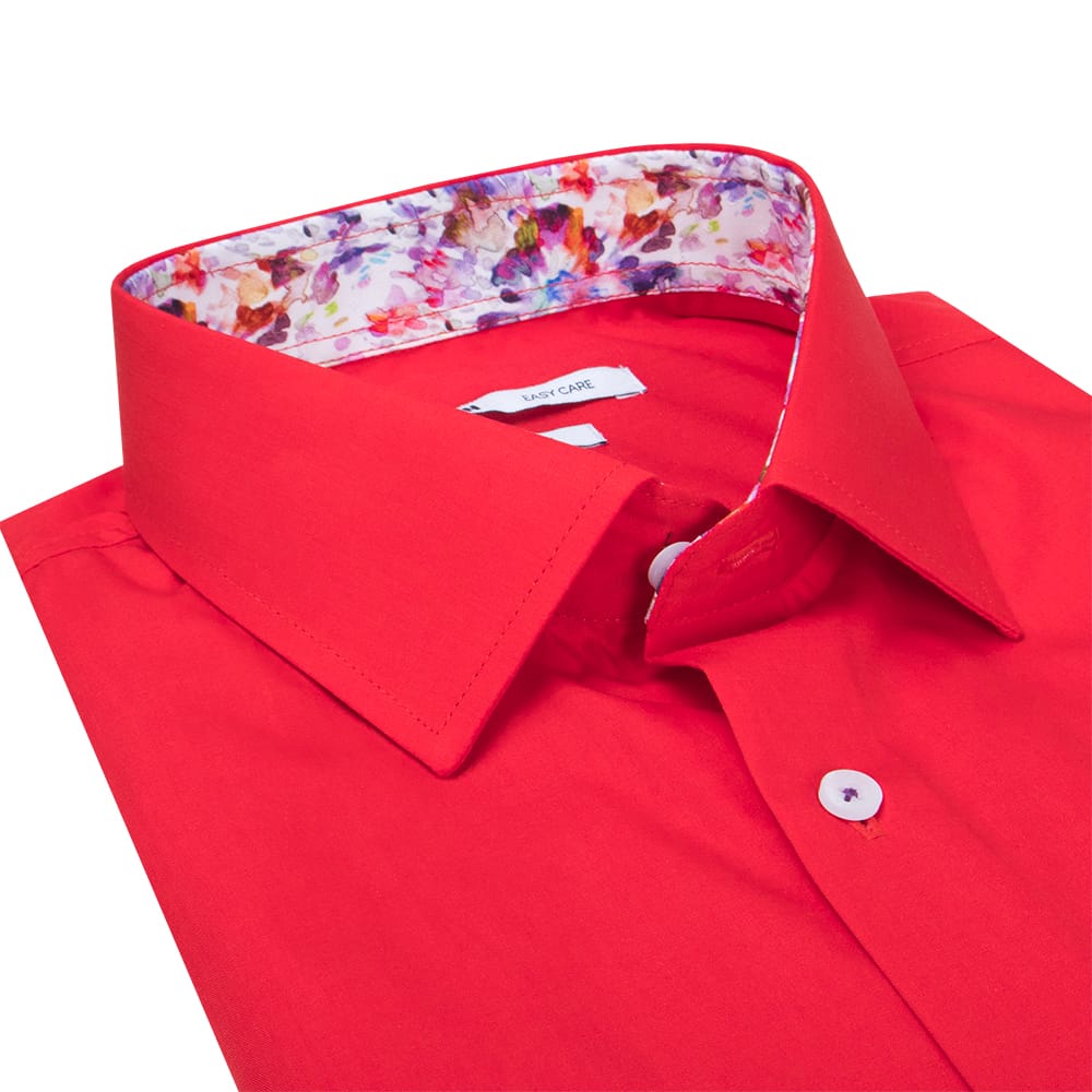 PUNAINEN KAULUSPAITA - Image 3