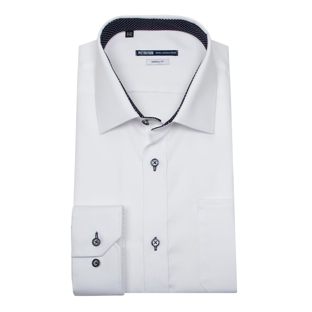 VALKOINEN KAULUSPAITA