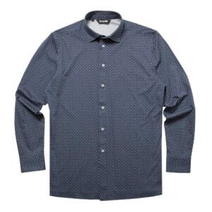 PRINTTIKUVIOLLINEN TRIKOOPAITA