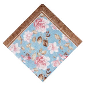 KUKKAKUVIOITU SILKKITASKULIINA